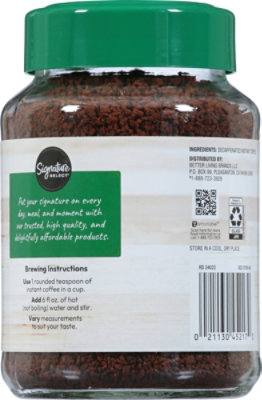 Signature SELECT Coffee Instant Crystals Decaffeinated - 8 Oz - Image 5