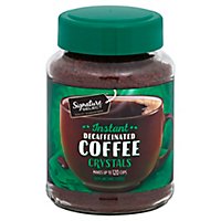 Signature SELECT Coffee Instant Crystals Decaffeinated - 8 Oz - Image 1