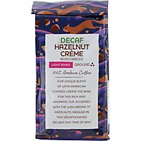 Signature SELECT Coffee Arabica Ground Light Roast Hazelnut Creme Decaf - 12 Oz - Image 5