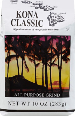 Hawaiian Isles Coffee All Purpose Grind Kona Classic - 10 Oz - Image 2