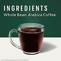 Starbucks Sumatra 100% Arabica Dark Roast Whole Bean Coffee Bag - 12 Oz - Image 4