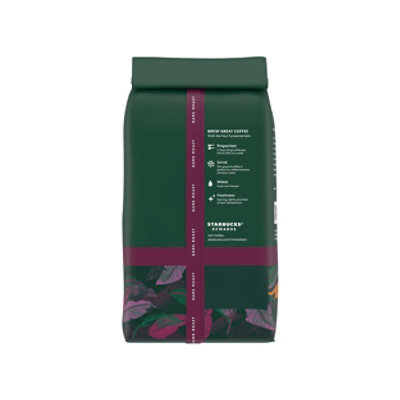 Starbucks Sumatra 100% Arabica Dark Roast Ground Coffee Bag - 12 Oz - Image 7