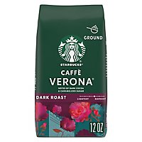 Starbucks Caffe Verona 100% Arabica Dark Roast Ground Coffee Bag - 12 Oz - Image 2