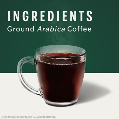 Starbucks Italian Roast 100% Arabica Dark Roast Ground Coffee Bag - 12 Oz - Image 5