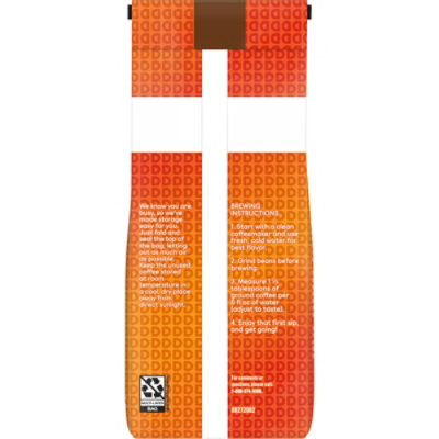 Dunkin Donuts Coffee Whole Bean Medium Roast Original Blend - 12 Oz - Image 7