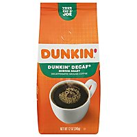 Dunkin Donuts Coffee Ground Medium Roast Decaffeinated Dunkin Decaf - 12 Oz - Image 3