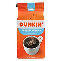 Dunkin Donuts Coffee Ground French Vanilla - 12 Oz - Image 3