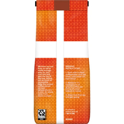 Dunkin Donuts Coffee Ground Hazelnut Flavored - 12 Oz - Image 7