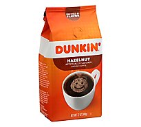 Dunkin Donuts Coffee Ground Hazelnut Flavored - 12 Oz