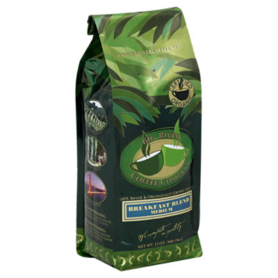 Big River Coffee Company Signature Blend Coffee Medium Breakfast Blend - 12 Oz