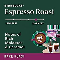 Starbucks Espresso Roast 100% Arabica Dark Roast Whole Bean Coffee Bag - 12 Oz - Image 2