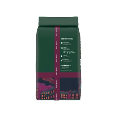 Starbucks French Roast 100% Arabica Dark Roast Whole Bean Coffee Bag - 12 Oz - Image 7