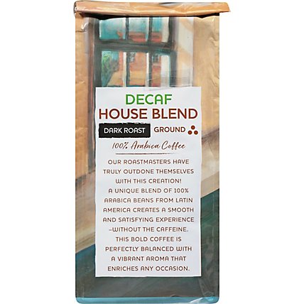 Signature SELECT Coffee Ground Medium Roast House Blend Decaf - 12 Oz - Image 2