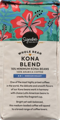 Signature SELECT Coffee Whole Bean Medium Roast Kona Blend - 11 Oz - Image 6