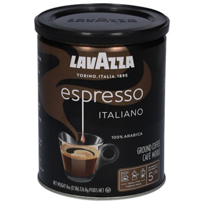 cap Immuniseren Stapel LavAzza Coffee Ground Espresso Caffe - 8 Oz - Safeway