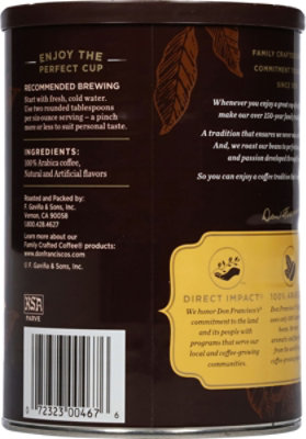 Don Franciscos Coffee All Purpose Grind Medium Roast Butterscotch Toffee - 12 Oz - Image 5