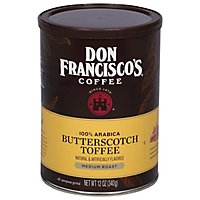 Don Franciscos Coffee All Purpose Grind Medium Roast Butterscotch Toffee - 12 Oz - Image 1