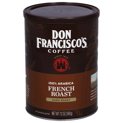 Don Franciscos Coffee All Purpose Grind Dark Roast French Roast - 12 Oz - Image 3