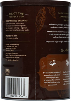 Don Franciscos Coffee All Purpose Grind Dark Roast French Roast - 12 Oz - Image 5