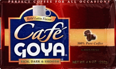 Cafe Goya Coffee Rich Dark & Smooth Pure - 8.8 Oz - Image 2