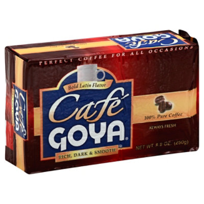 Cafe Goya Coffee Rich Dark & Smooth Pure - 8.8 Oz - Image 1