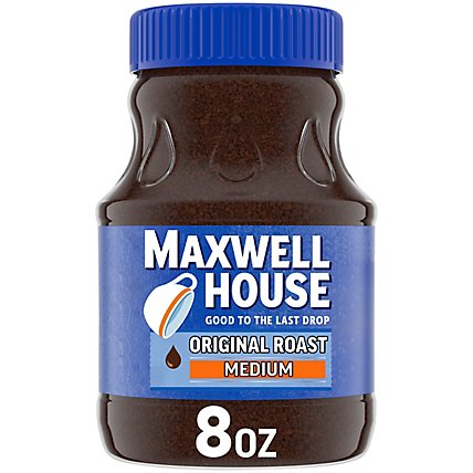 Maxwell House The Original Roast Instant Coffee Jar - 8 Oz - Image 1
