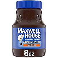 Maxwell House The Original Roast Instant Coffee Jar - 8 Oz - Image 1