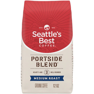 Seattles Best Coffee Coffee Ground Medium & Balanced Level 3 - 12 Oz - Image 1