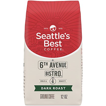 Seattles Best Coffee Ground Coffee Signature Blend No.4 Medium-Dark & Rich - 12 Oz - Image 2