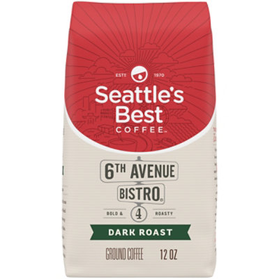 Seattles Best Coffee Ground Coffee Signature Blend No.4 Medium-Dark & Rich - 12 Oz - Image 1