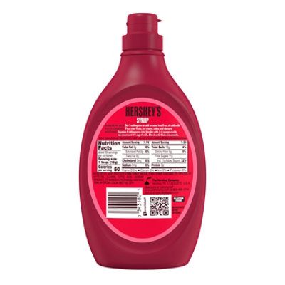 HERSHEY'S Strawberry Syrup In Bottle - 22 Oz - Image 2