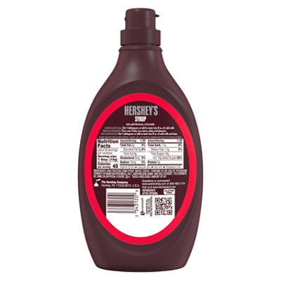 Hersheys Chocolate Syrup Bottle - 24 Oz - Image 2