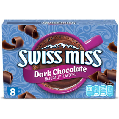 Swiss Miss Dark Chocolate Flavored Hot Cocoa Mix - 8-1.25 Oz