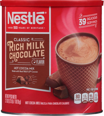 Nestle Hot Cocoa Mix Rich Milk Chocolate Flavor - 27.7 Oz - Image 2