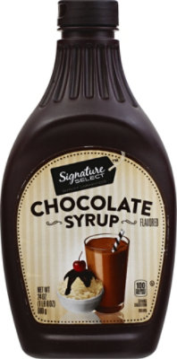 Signature SELECT Chocolate Flavored Syrup - 24 Oz - Image 2