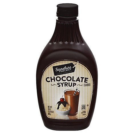 Signature SELECT Syrup Chocolate Flavored - 24 Oz