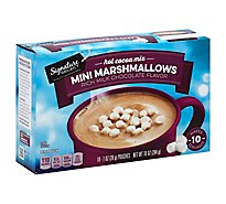 Signature SELECT Cocoa Mix Hot Milk Chocolate With Mini Marshmallows - 10-1 Oz