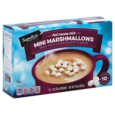 Signature SELECT Cocoa Mix Hot Milk Chocolate With Mini Marshmallows - 10-1 Oz