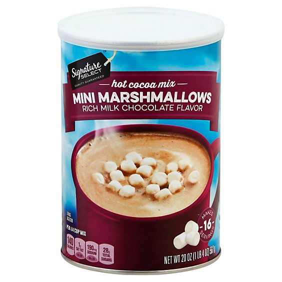 Signature SELECT Cocoa Mix Hot with Marshmallows - 20 Oz