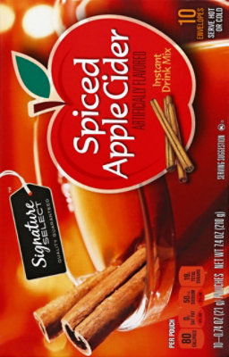 Signature SELECT Drink Mix Instant Spiced Apple Cider - 10-0.74 Oz - Image 4