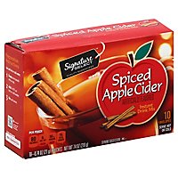 Signature SELECT Drink Mix Instant Spiced Apple Cider - 10-0.74 Oz - Image 1