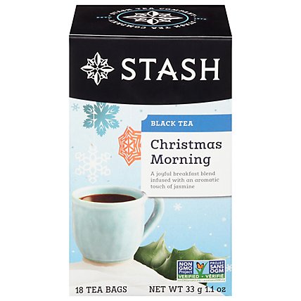 Stash Tea Bags Black Premium Christmas Morning 18 Count - 1.1 Oz - Image 3