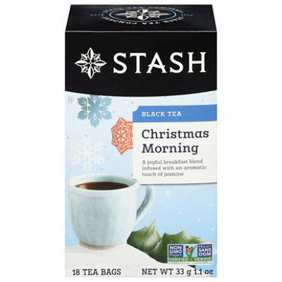 Stash Tea Bags Black Premium Christmas Morning 18 Count - 1.1 Oz - Image 2