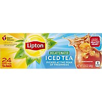 Lipton Iced Tea Decaffeinated Family Size - 24 Count - Image 2