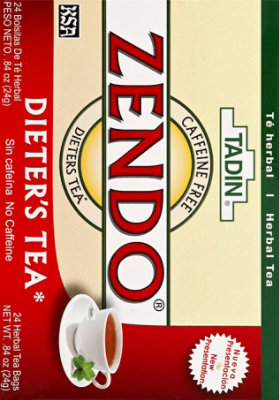 TADIN Herbal Tea No Caffeine Zendo Dieters - 24 Count - Image 3