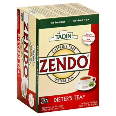 TADIN Herbal Tea No Caffeine Zendo Dieters - 24 Count - Image 1