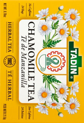 TADIN Herbal Tea No Caffeine Chamomile - 24 Count - Image 3