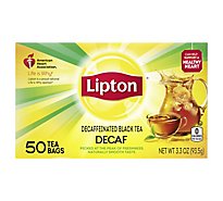 Lipton Tea Decaffeinated Bags - 50 Count