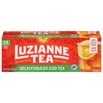Luzianne Iced Tea Decaffeinated - 24 Count