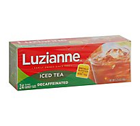 Luzianne Iced Tea Decaffeinated - 24 Count